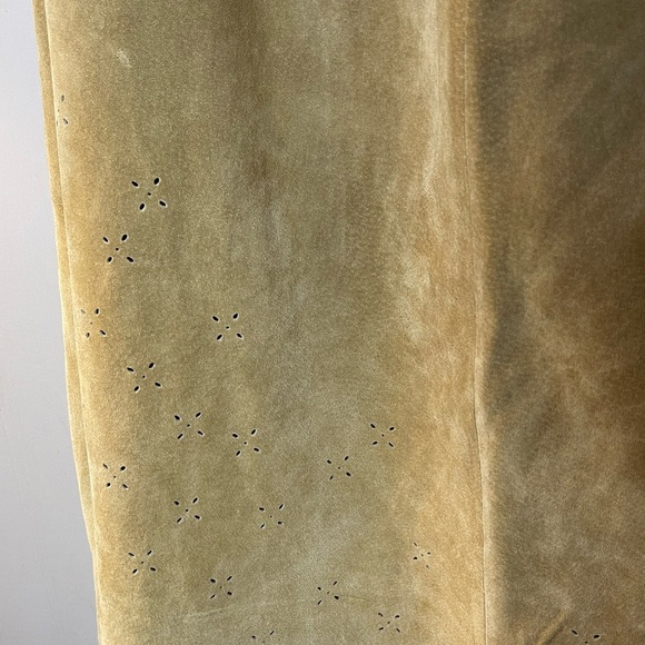 Vintage Marsh Landing 90’s Suede Jacket and Skirt Set - Picture 6 of 11